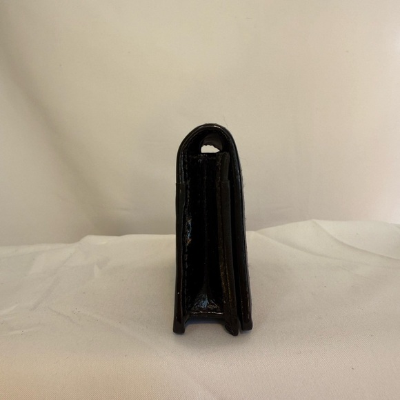 Coach Signature Black Wallet– Style F61482 Black Grey Multiple Card Slot Classic - Picture 6 of 10